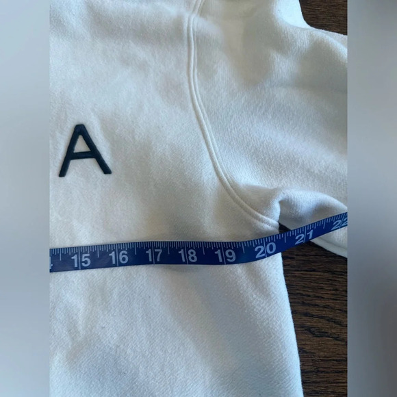 Women's White Hoodie - Picture 2 of 11